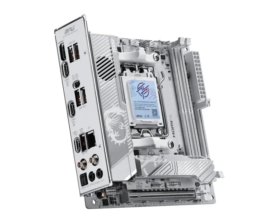 MSI MB Sc AM5 MPG X870I EDGE TI EVO WIFI, AMD B870, 2xDDR5, WiFi,1xHDMI, mini-ITX