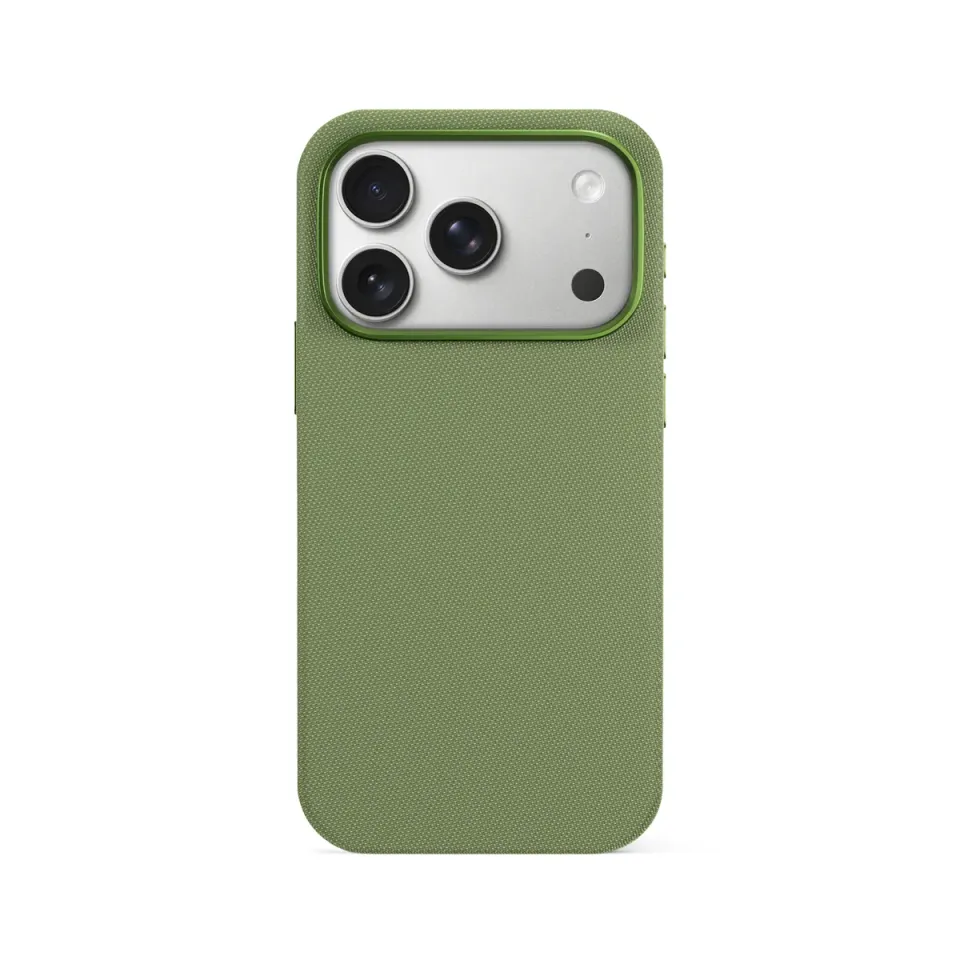 Epico SolidWoven Mag+ Case iPhone 17 Pro Max/18 Pro Max zelená