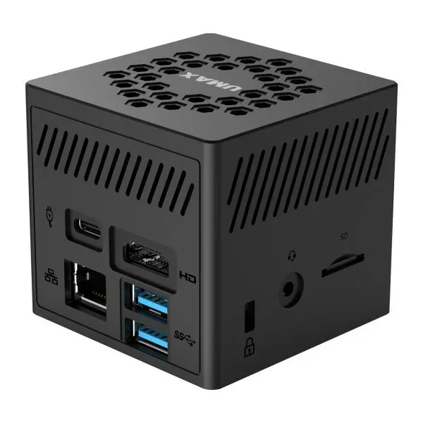 UMAX Mini PC U-Box J42 Nano/ J4125/ 8GB/ M.2 SATA 2242 SSD slot/ HDMI/ 2x USB 3.0/ SD/ BT/ Wi-Fi/ LAN/ bez OS