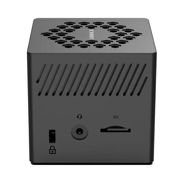 UMAX Mini PC U-Box J42 Nano/ J4125/ 8GB/ M.2 SATA 2242 SSD slot/ HDMI/ 2x USB 3.0/ SD/ BT/ Wi-Fi/ LAN/ bez OS