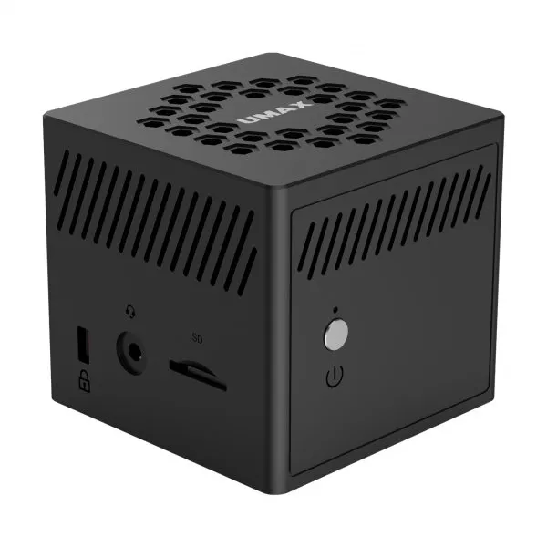 UMAX Mini PC U-Box J42 Nano/ J4125/ 8GB/ M.2 SATA 2242 SSD slot/ HDMI/ 2x USB 3.0/ SD/ BT/ Wi-Fi/ LAN/ bez OS