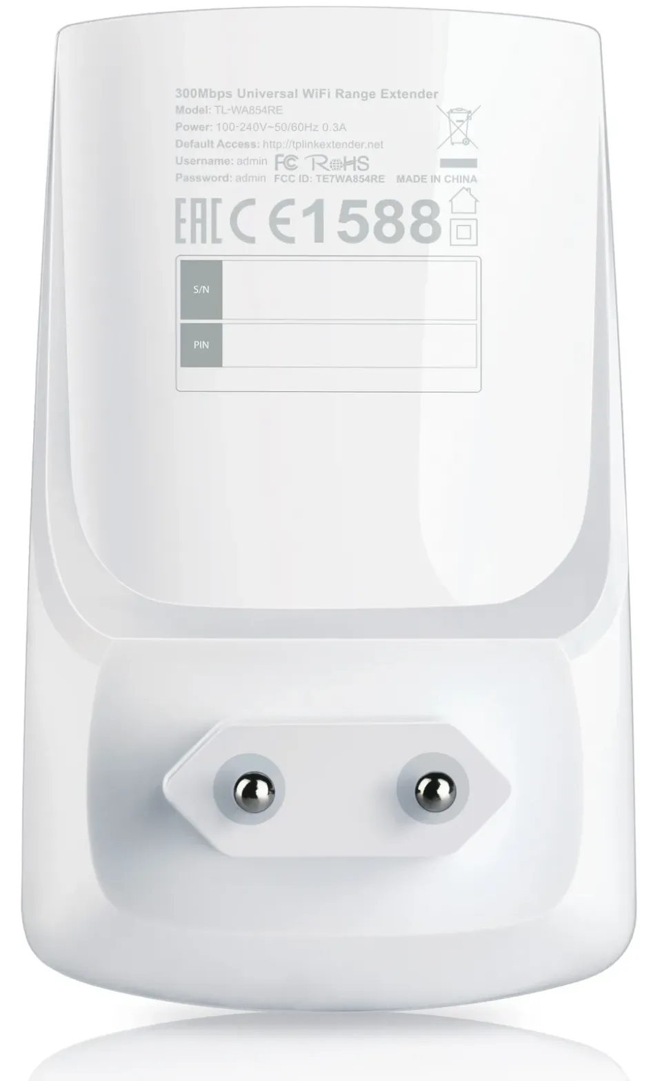 TP-LINK TL-WA854RE Wifi N 300Mbit Range Extender