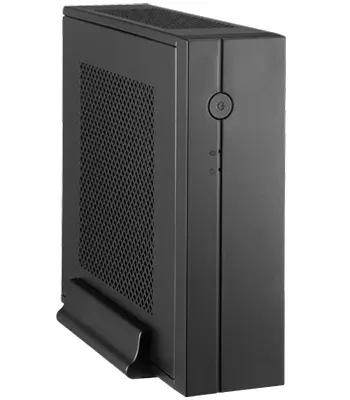 CHIEFTEC skříň Compact Series/mini ITX, IX-01B-OP, Black, bez zdroje