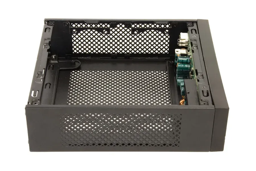 CHIEFTEC skříň Compact Series/mini ITX, IX-01B-OP, Black, bez zdroje