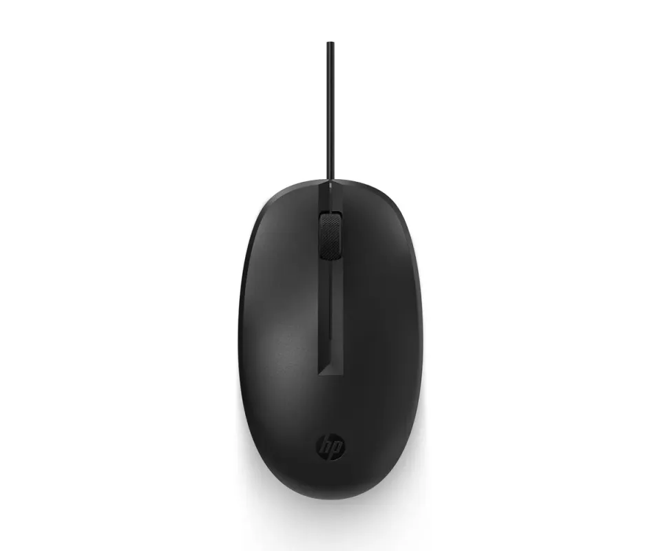 HP myš HP - 125 USB Mouse, wired, 1 200 DPI, black, retail box