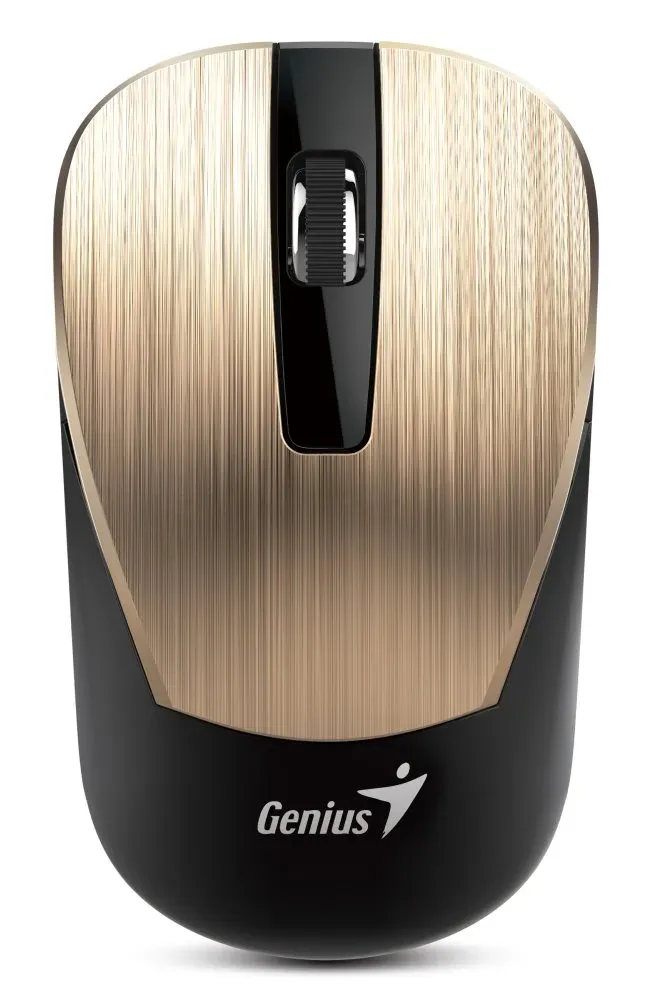 GENIUS myš NX-7015 Wireless,blue-eye senzor 1600dpi, USB zlatá