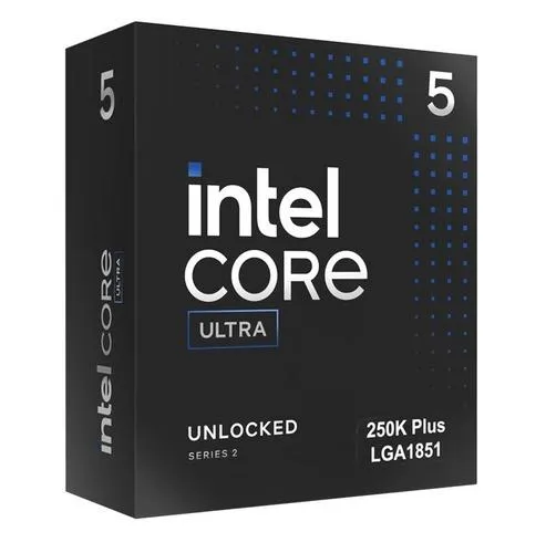 INTEL cpu CORE ULTRA 5 250K Plus, socket1851 BOX (bez chladiče, 30M cache, max 5.3 GHz) s grafikou