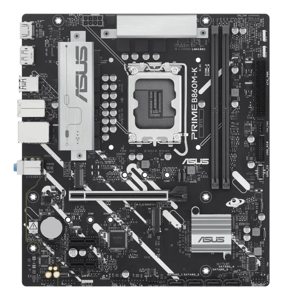 ASUS MB Sc LGA1851 PRIME B860M-K, Intel B860, 2xDDR5, 1xDP, 1xHDMI, mATX