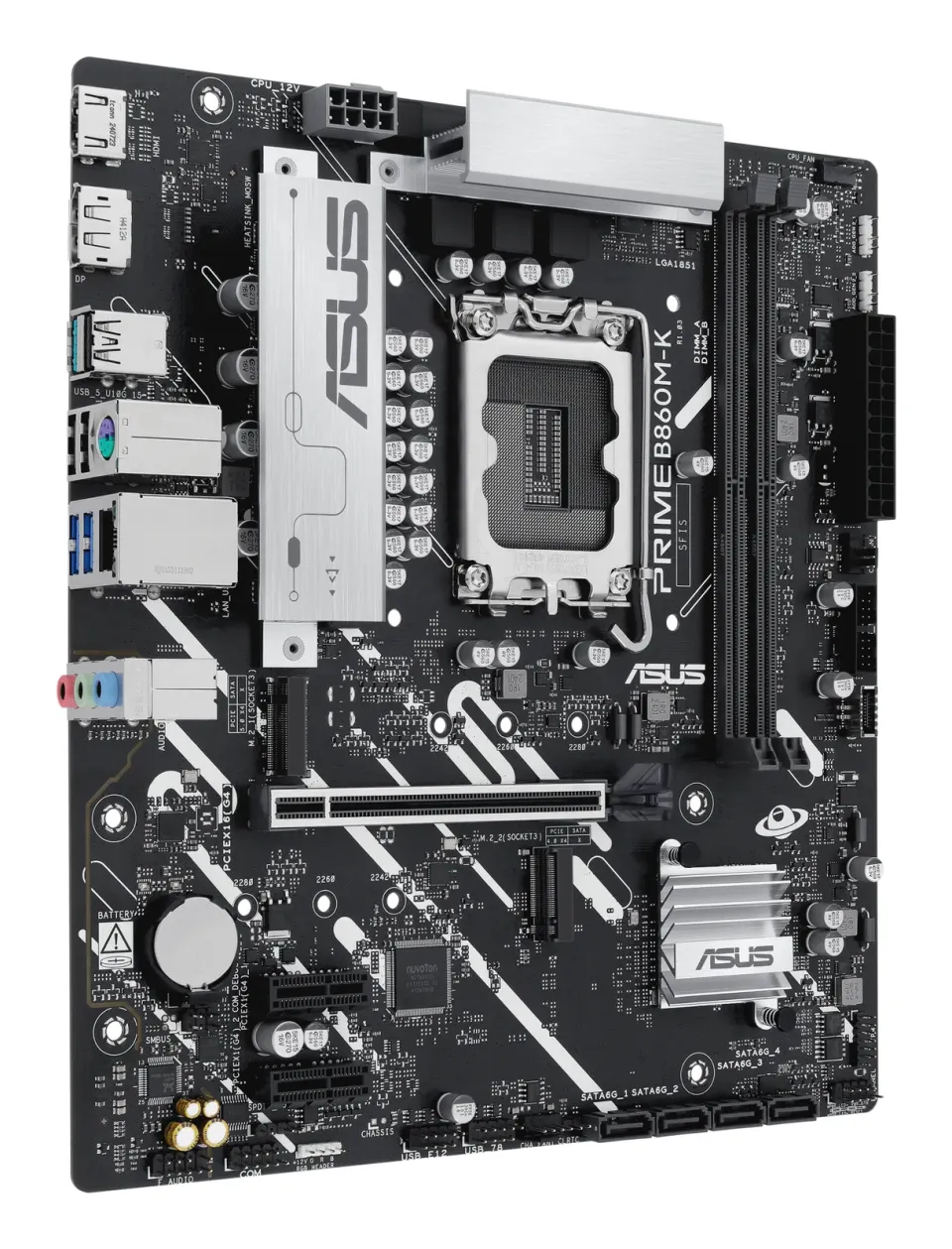ASUS MB Sc LGA1851 PRIME B860M-K, Intel B860, 2xDDR5, 1xDP, 1xHDMI, mATX