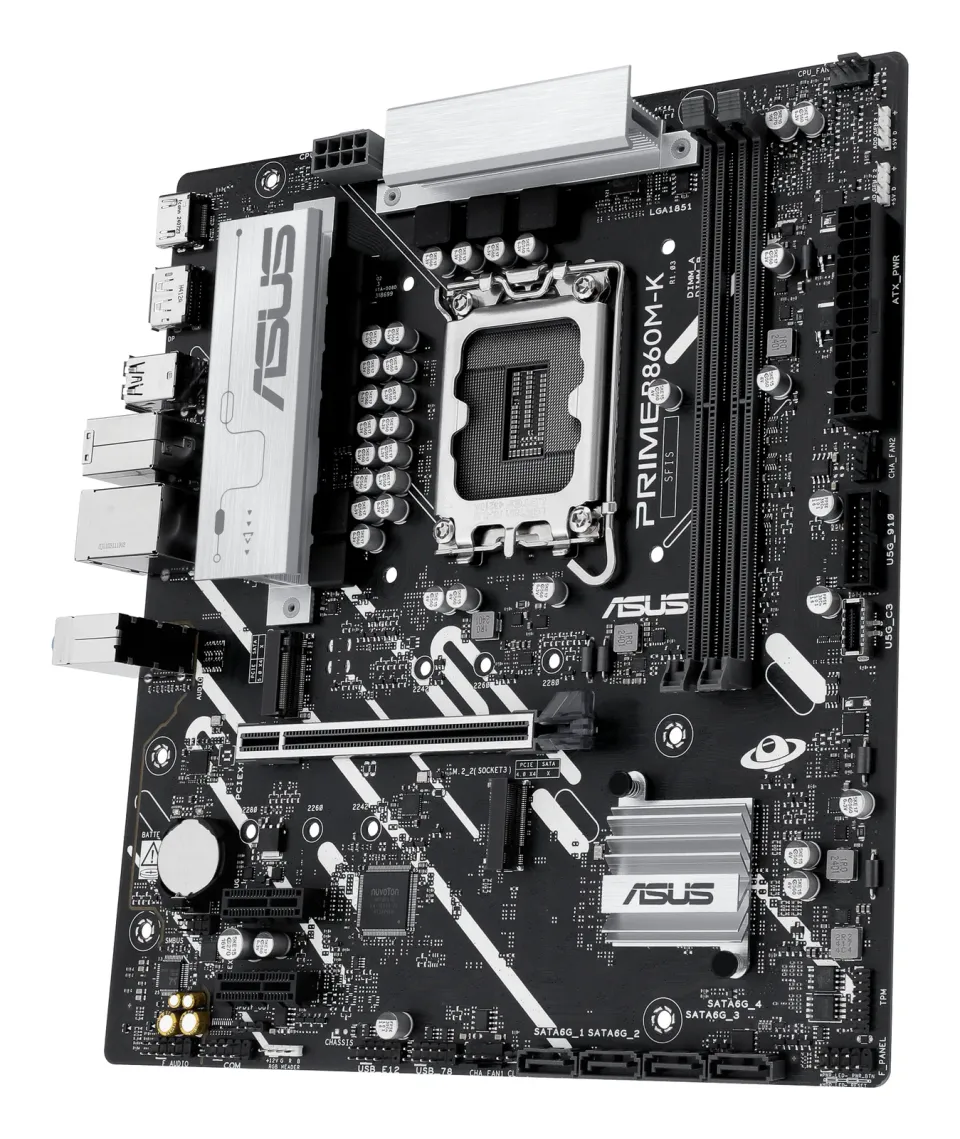ASUS MB Sc LGA1851 PRIME B860M-K, Intel B860, 2xDDR5, 1xDP, 1xHDMI, mATX