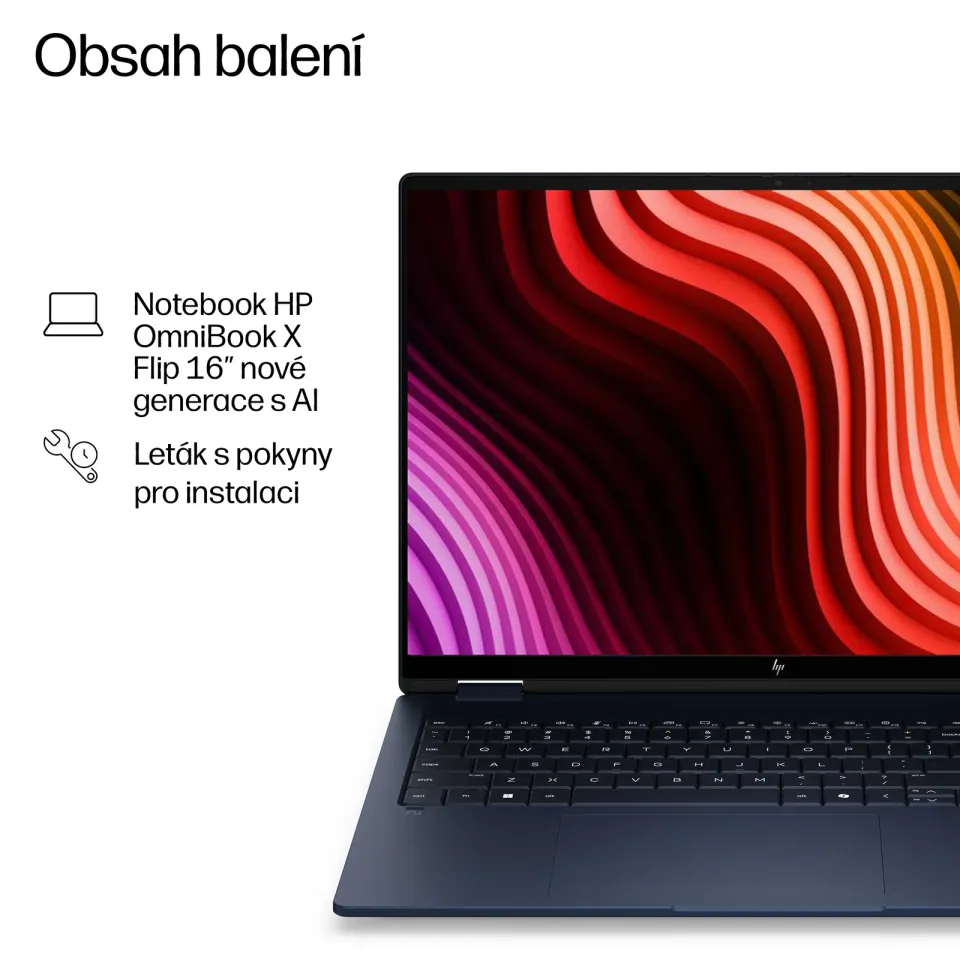HP Omnibook X Flip/16-cb0608ncx/U5-325/16"/2880x1800/T/16GB/512GB/Intel int/W11H/Blue/2R