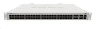 MikroTik Cloud Router Switch CRS354-48G-4S+2Q+RM, 650MHz CPU, 64MB, 1x10/100, 48xGLAN, 4xSFP+, 2xQSFP, vč. L5