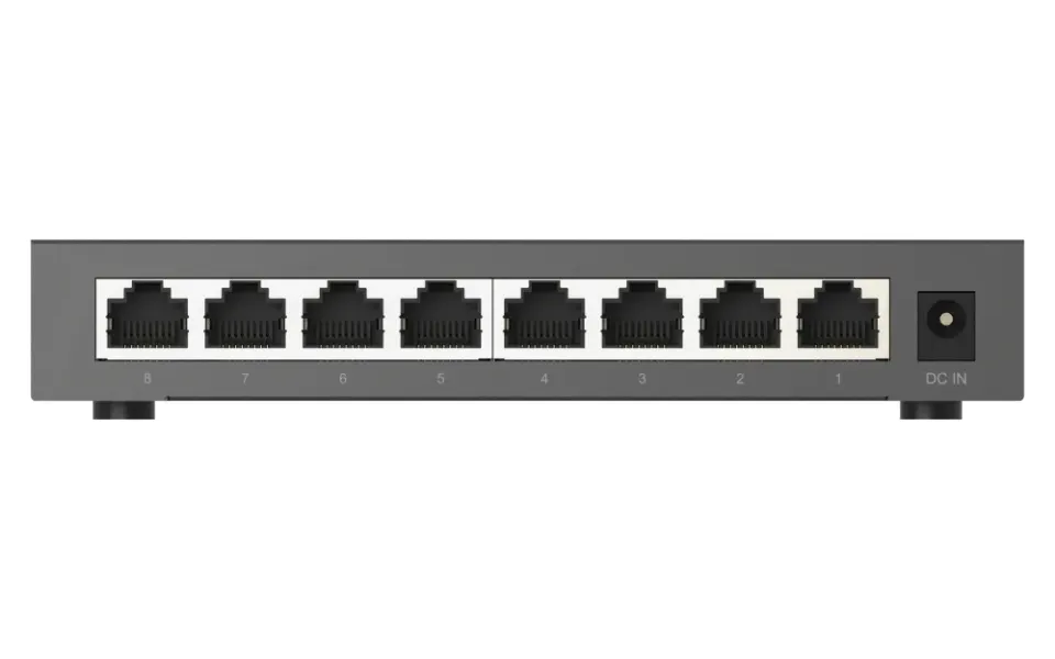 QNAP switch QSW-1108-8T-R2 (8x 2,5GbE port, pasivní chlazení, podpora 100M/ 1G/ 2,5G)