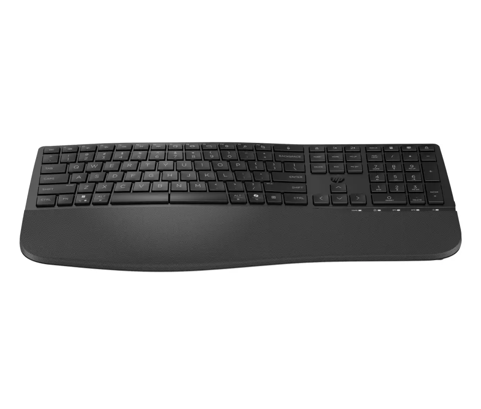 HP 680 Comfort Dual-Mode Keyboard- bezdrátová ergonomická klávesnice CZ/SK