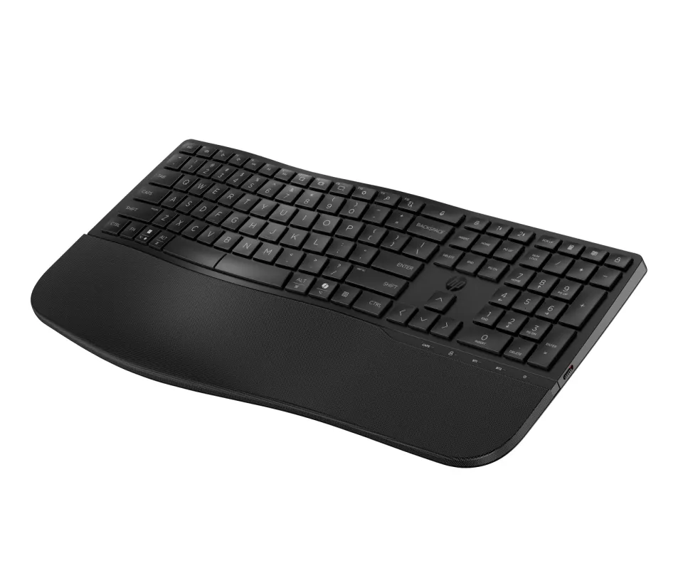 HP 680 Comfort Dual-Mode Keyboard- bezdrátová ergonomická klávesnice CZ/SK