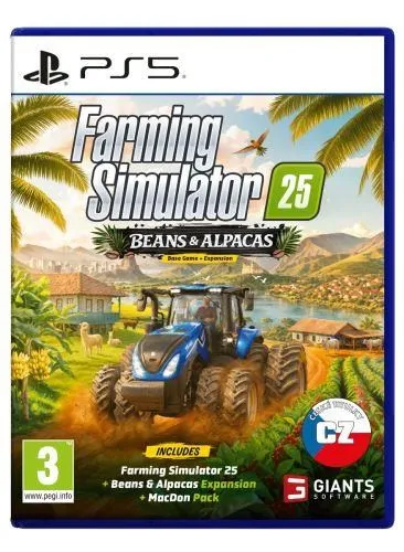 PS5 hra Farming Simulator 25: Beans & Alpacas Edition