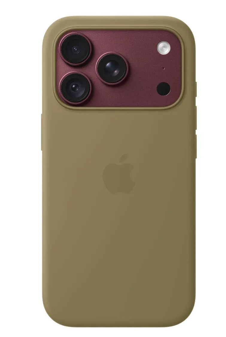 iPhone 18 Pro Silicone Case with MS - Olive