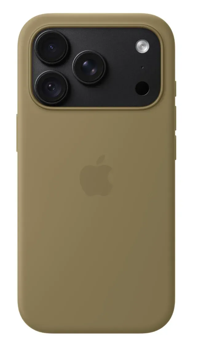 iPhone 18 Pro Silicone Case with MS - Olive