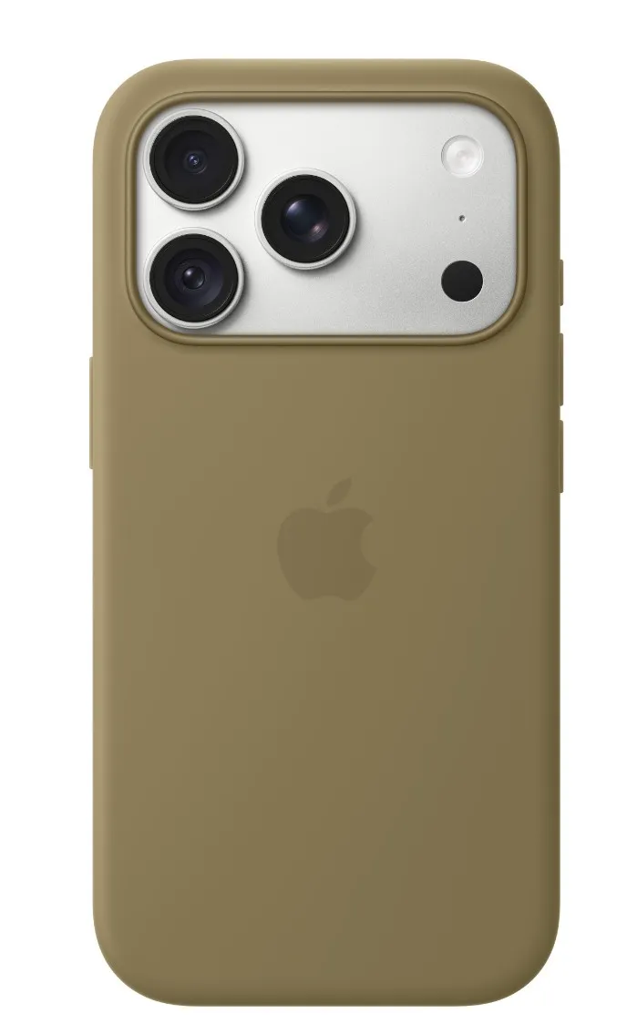 iPhone 18 Pro Silicone Case with MS - Olive