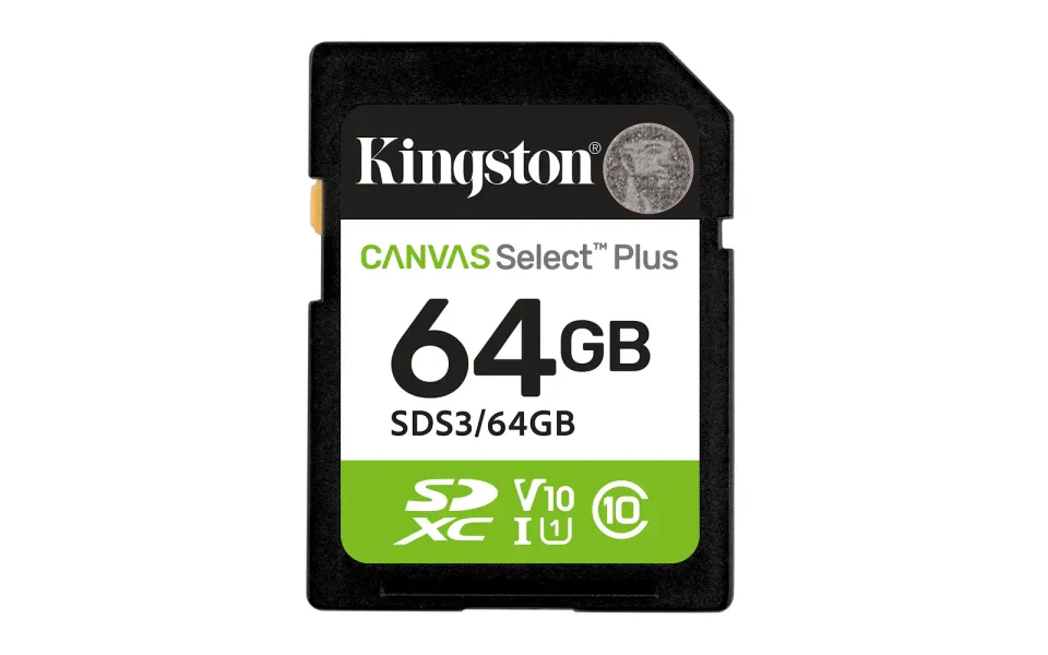 KINGSTON SD card SDXC 64GB Canvas Select Plus