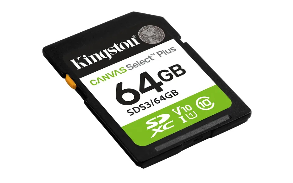 KINGSTON SD card SDXC 64GB Canvas Select Plus