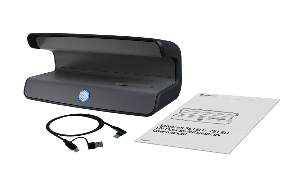 Detektor padělků SAFESCAN 55, černý
