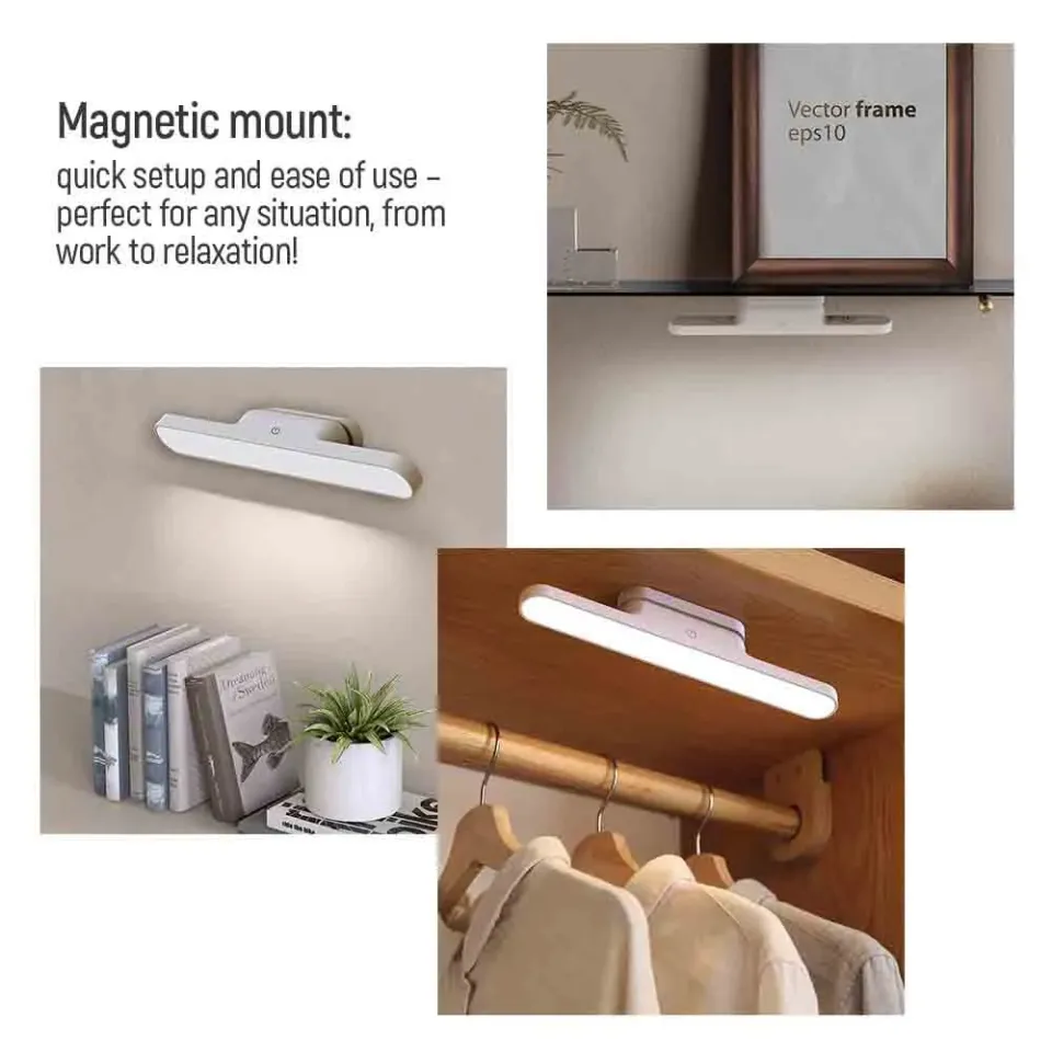 Colorway multifunkční LED lampa / CW-DL11MMB-W/ Integrovaná baterie / Bílá