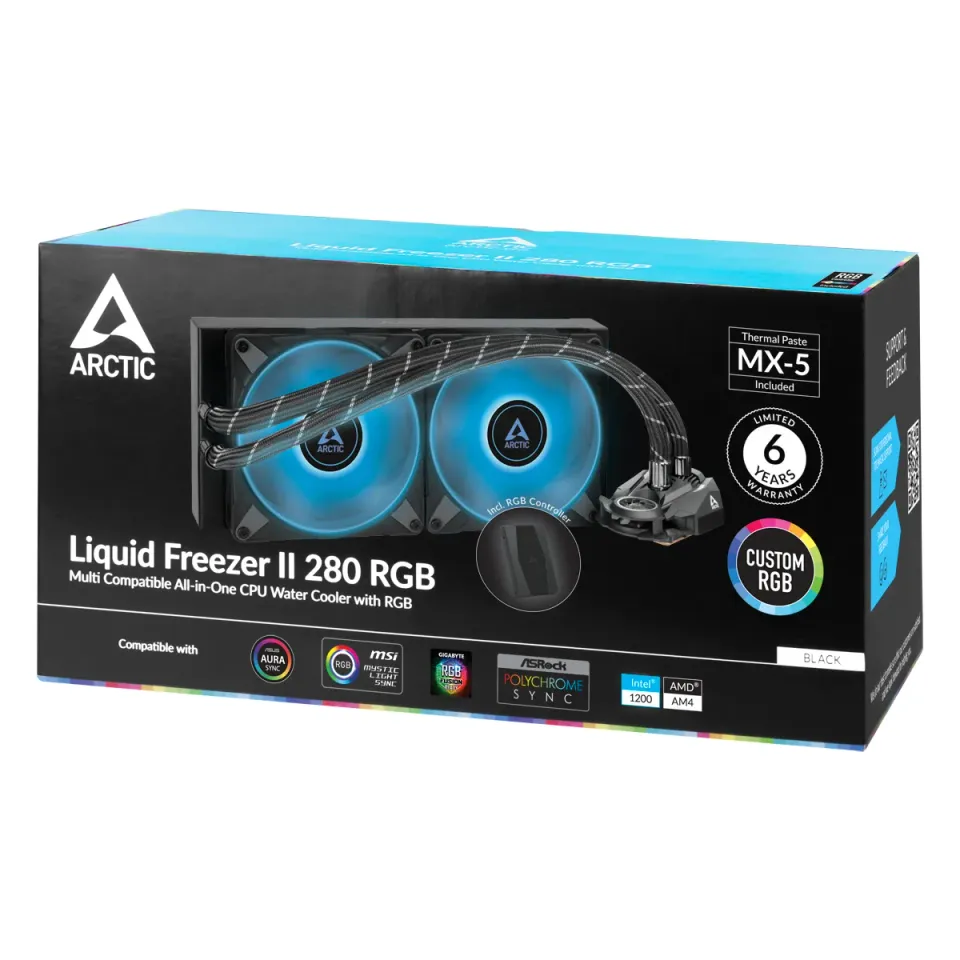 AKCE!!! - ARCTIC Liquid Freezer II - 280 RGB with Controller