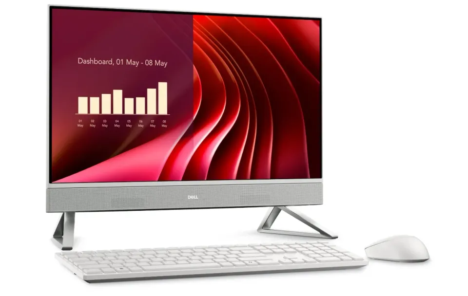 Dell/24 All-in-One EC24250/23,8"/FHD/i5-1334U/16GB/512GB/Intel int/W11P/Bílá/3ROn-Site
