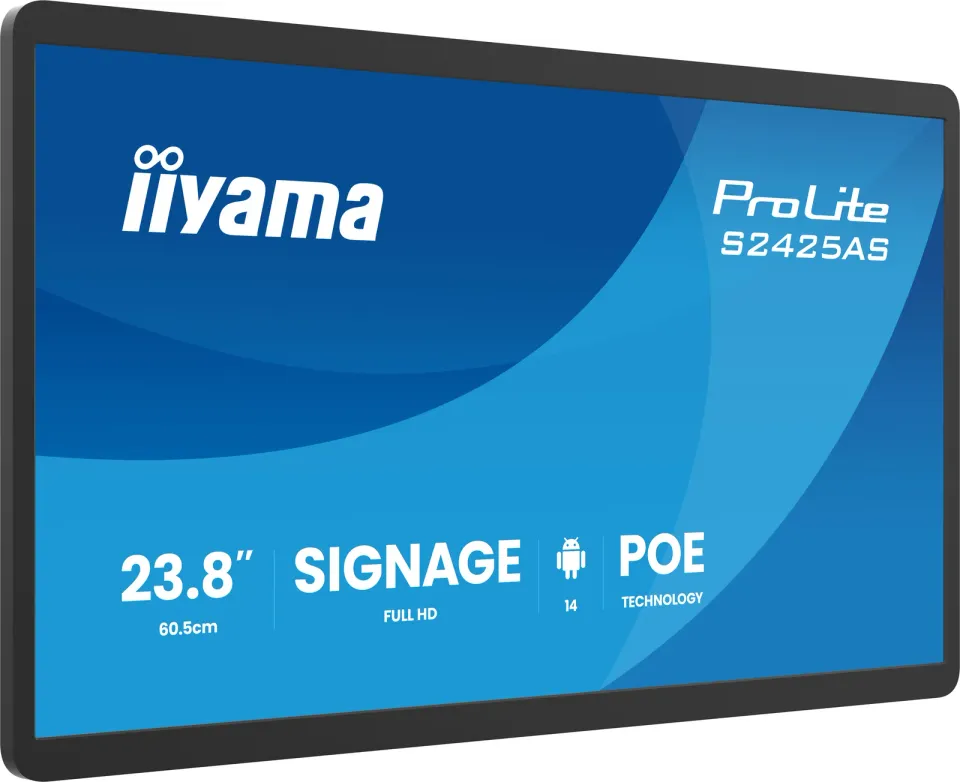 24" iiyama S2425AS-B1P:IPS,FHD,Android