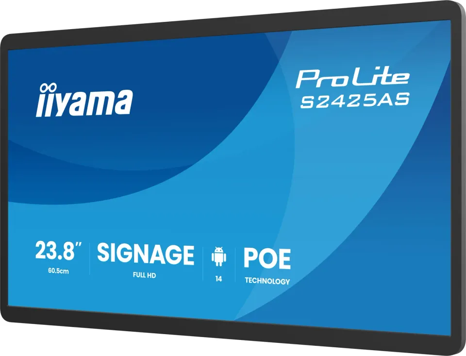 24" iiyama S2425AS-B1P:IPS,FHD,Android