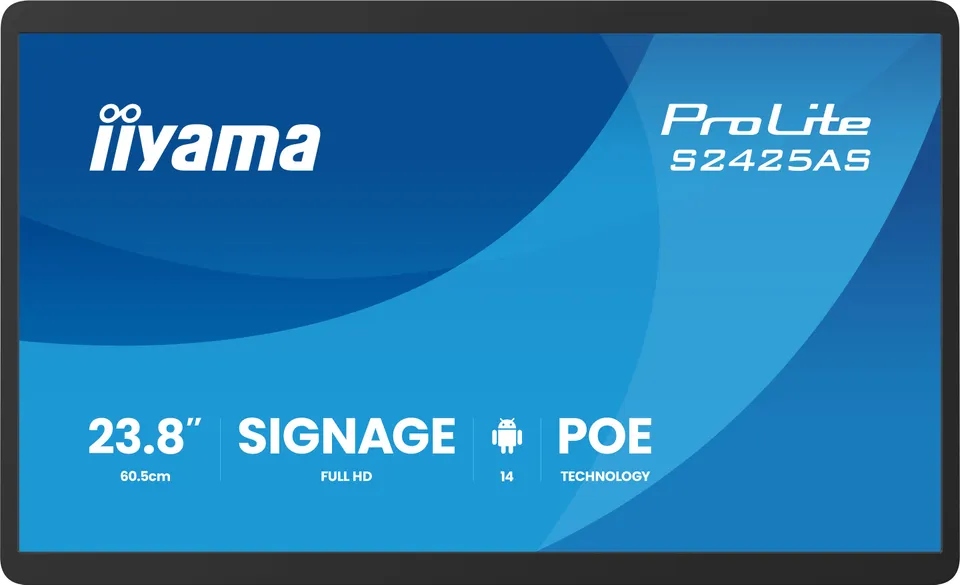 24" iiyama S2425AS-B1P:IPS,FHD,Android