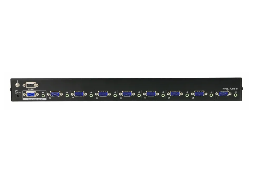 ATEN VS-0801A 8-portový VGA přepínač, dálkové ovládání , rack