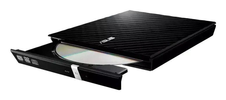 ASUS DVD Writer SDRW-08D2S-U LITE/BLACK, External Slim DVD-RW, black, USB