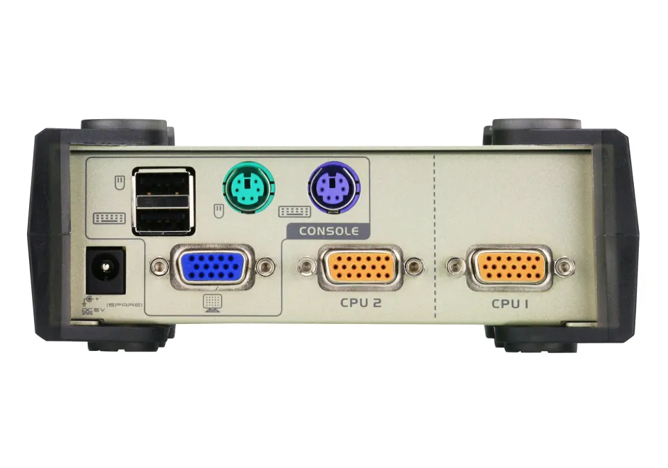 ATEN KVM switch CS-82U PS/2+USB 2PC včetně kabeláže 1,2m