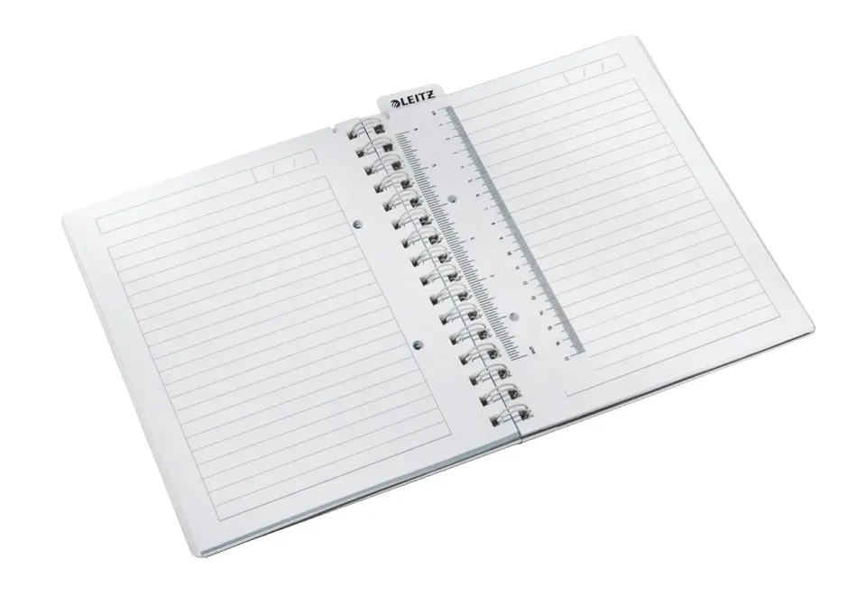 LEITZ Blok WOW A5, PP, linka, modrá