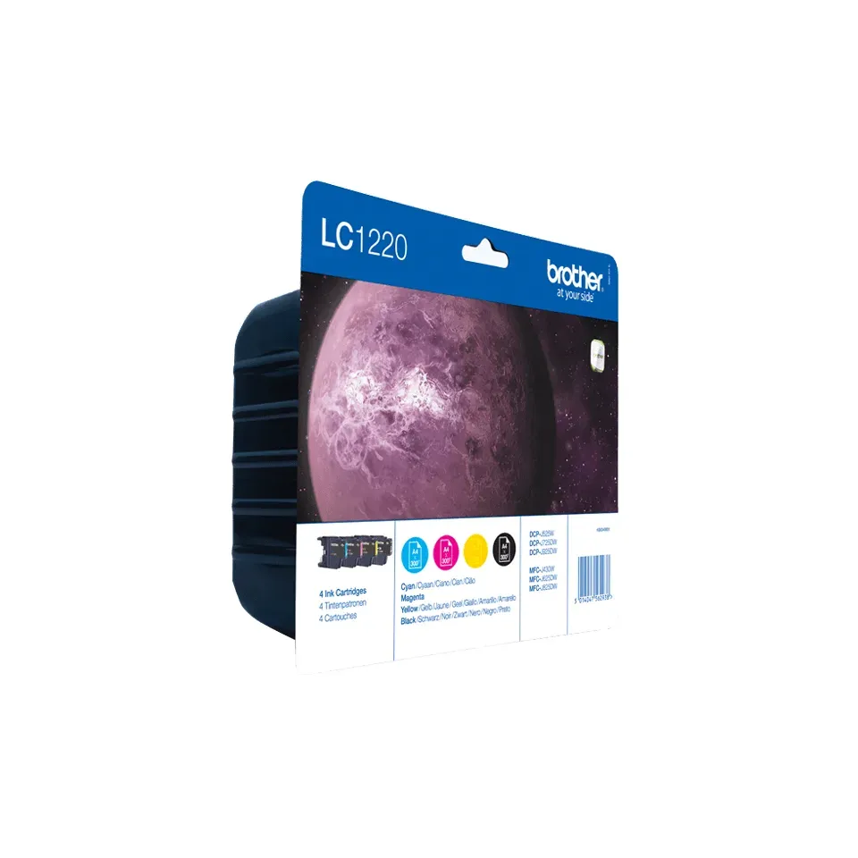 BROTHER LC-1220 originální náplň sada inkoustů + černá