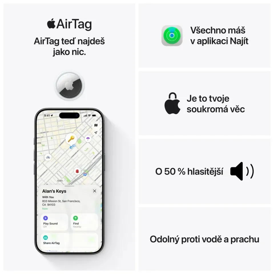 AirTag 2.gen. (4 Pack)
