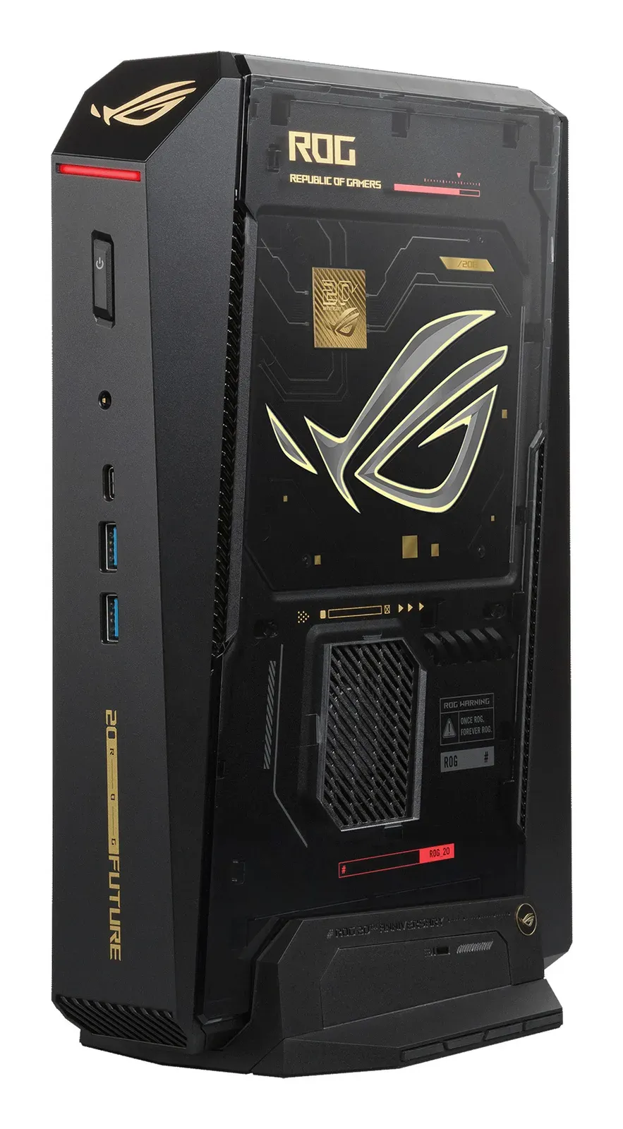 ASUS NUC 16 ROG Mini PC/20th Anniversory/Intel Core Ultra 9 290HX/2x32GB DDR5+2TB+Win 11+NVIDIA RTX 5090/EU power cord