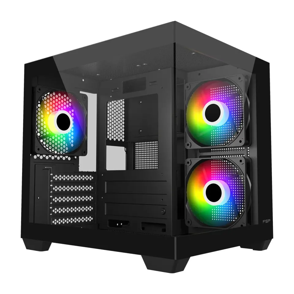 FSP S140-BA/SFF & Desktop/Transpar./Černá