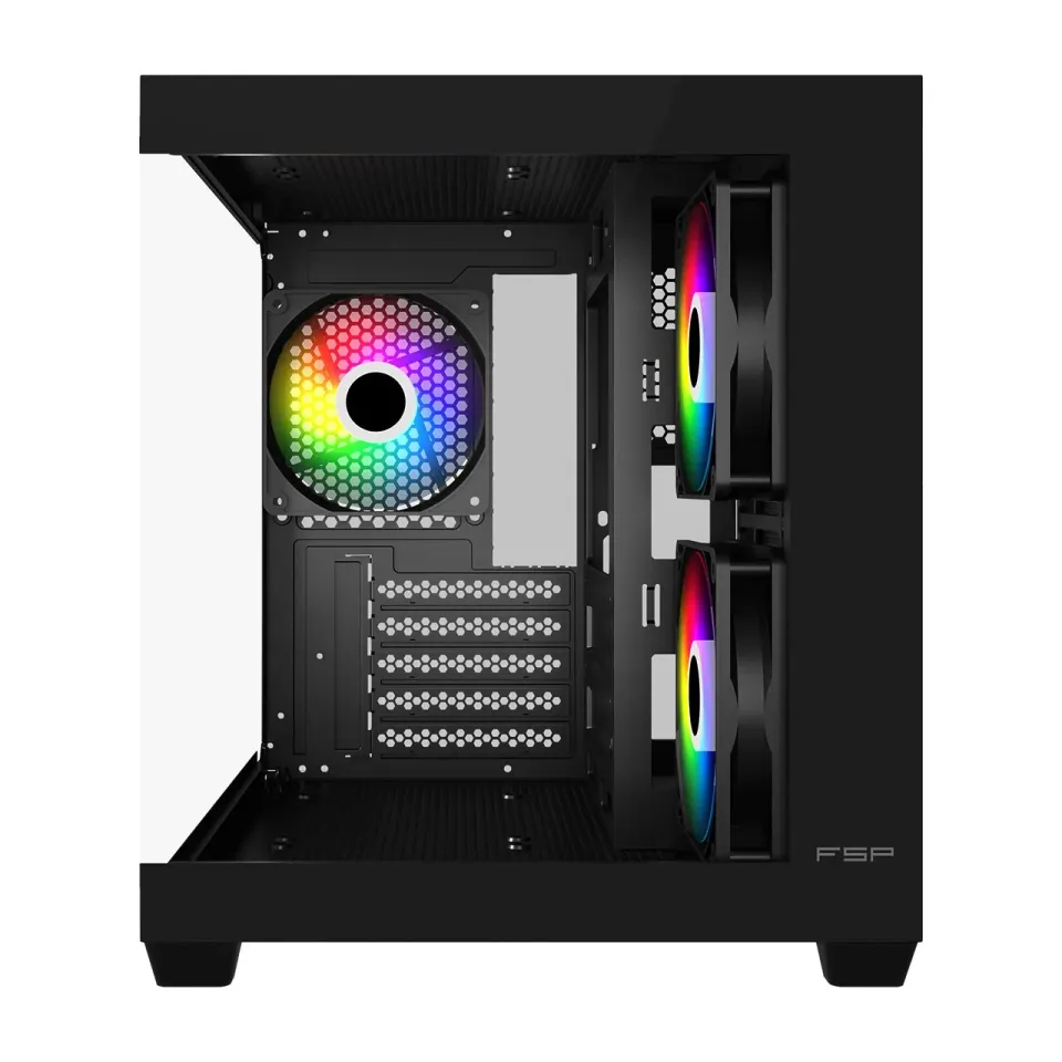 FSP S140-BA/SFF & Desktop/Transpar./Černá