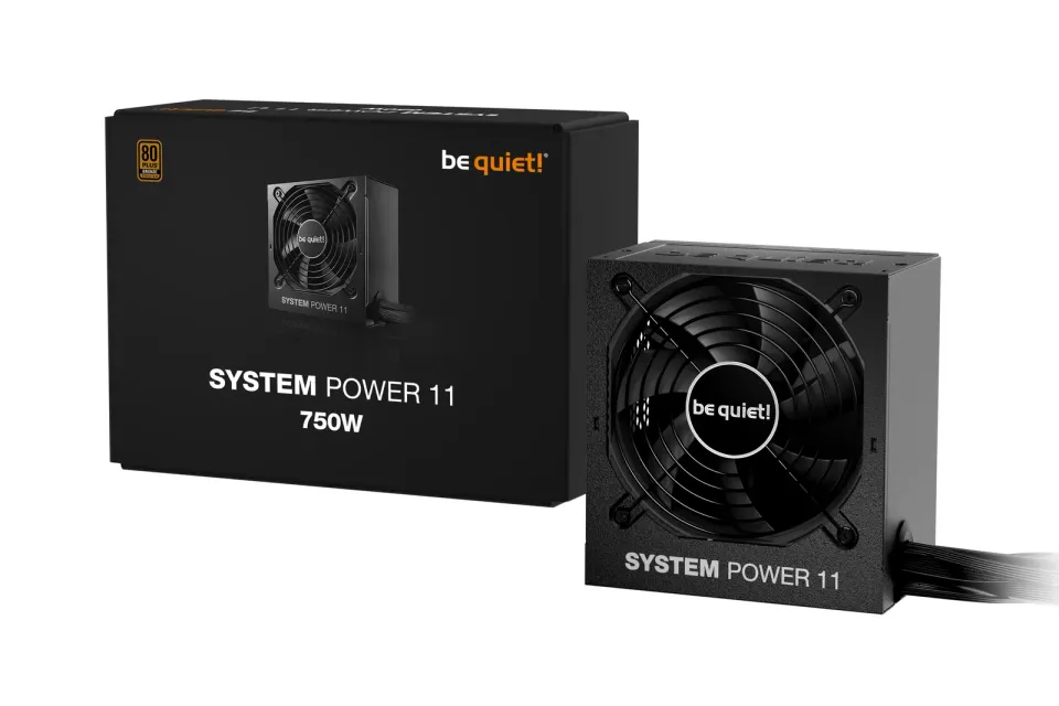 Be quiet! / zdroj SYSTEM POWER 11 750W / ATX3.1 / active PFC / 120mm fan / 80PLUS Bronze