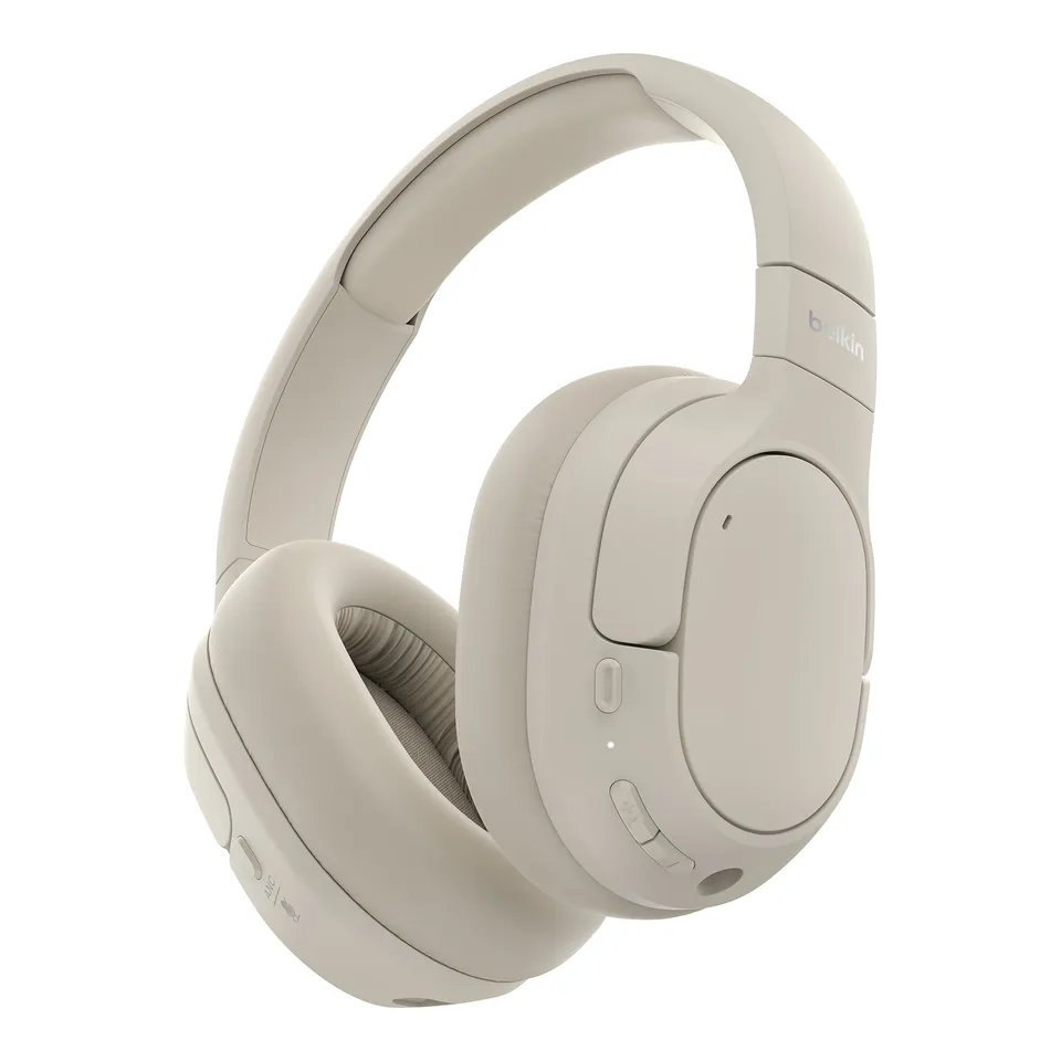 Belkin SOUNDFORM Isolate - Noise Cancelling Over-Ear Headphones - bezdrátová slu (AUD008hqSA)
