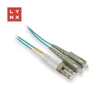 LYNX duplexní patch kabel MM, OM3, LC/SC, 50/125µm, 10m