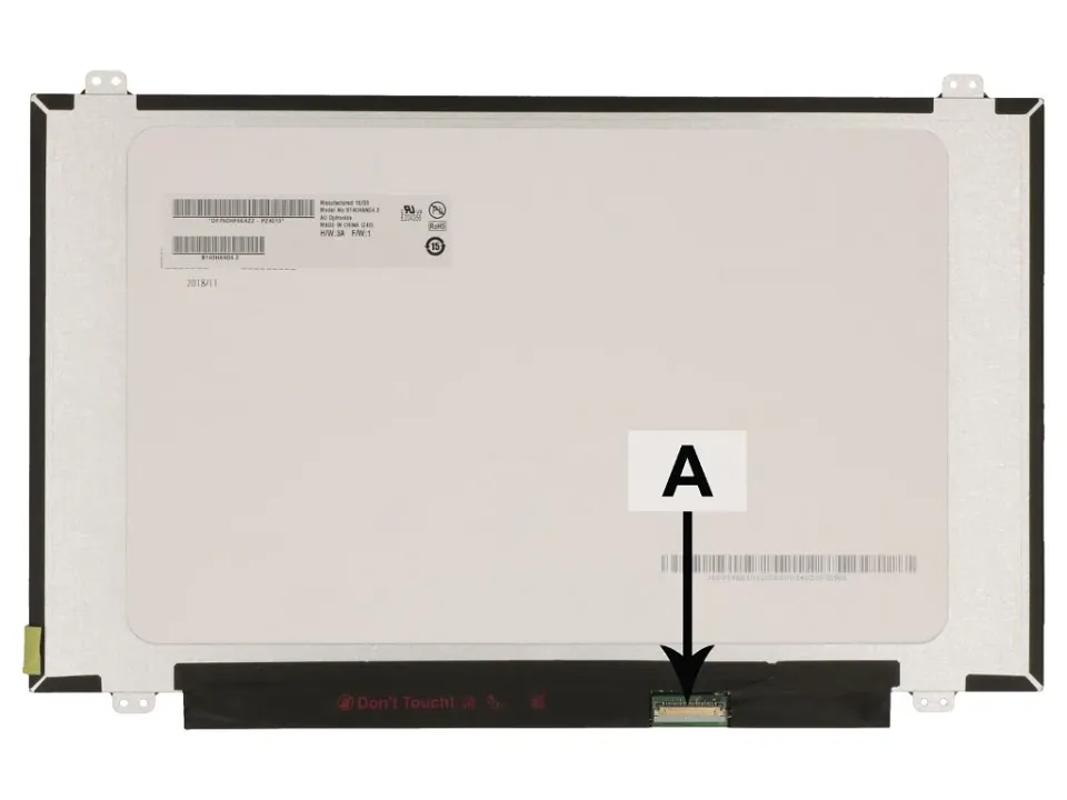 2-Power náhradní LCD panel pro notebook 14.0 Slim 1920x1080 FHD LCD eDP (matný)