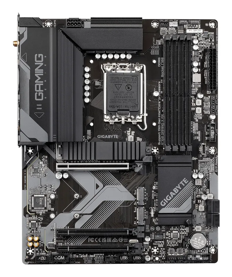 GIGABYTE MB Sc LGA1700 B760 GAMING X AX, Intel B760, 4xDDR5, 1xDP, 1xHDMI, WI-FI