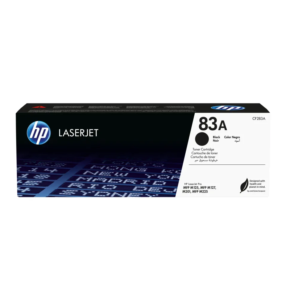 HP CF283A černý toner č.83A cca 1500str. (pro LJ PRO M125, M127, M225, black)