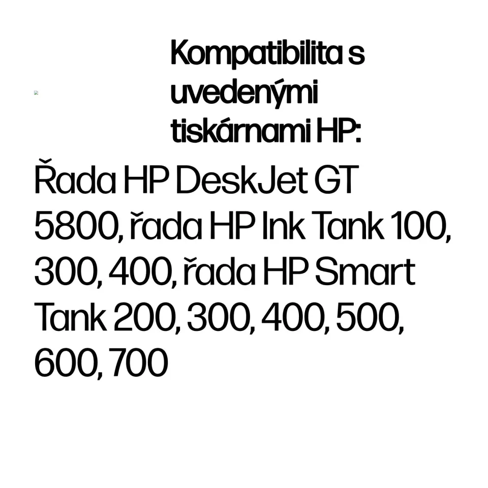 HP M0H55AE originální náplň purpurová lahvička s inkoustem HP GT52, cca 8000 stran, pro GT 5820, Smart Tank 515, Ink tank 415
