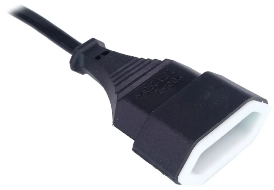 PremiumCord Kabel síťový prodlužovací dvojvidlice 230V 5m