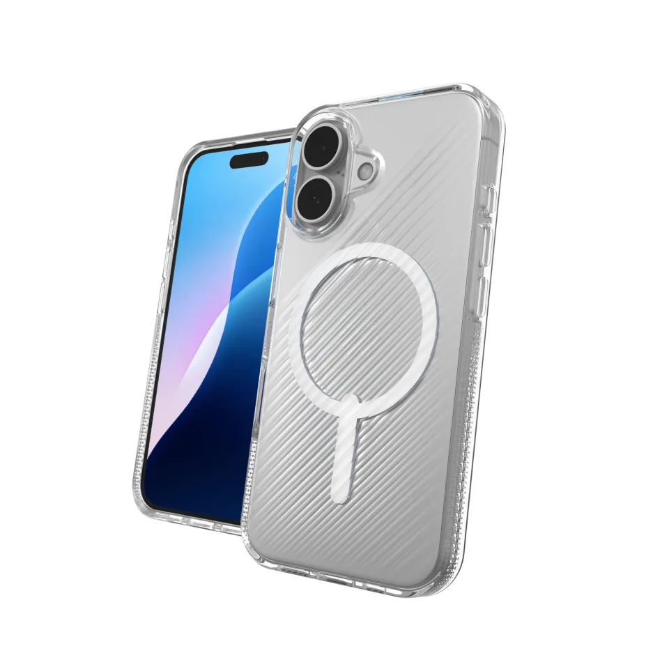 ZAGG kryt Luxe Snap Apple iPhone 16 Průhledný